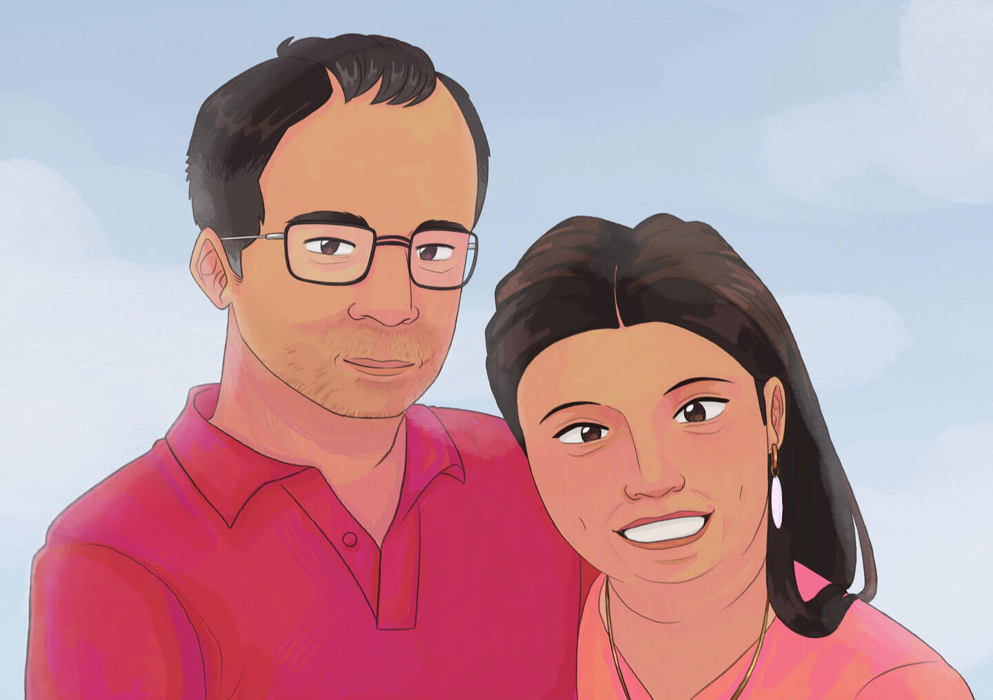 Portrait of my father &amp; mother :)