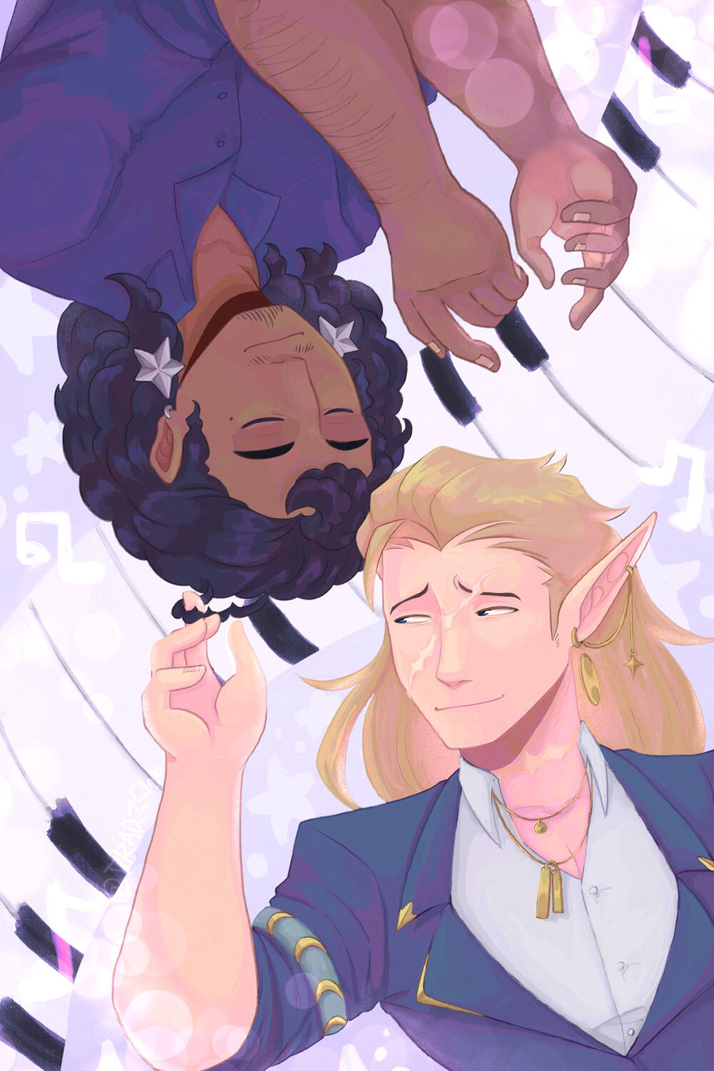 Jelton &amp; Jackal — D&amp;D commission