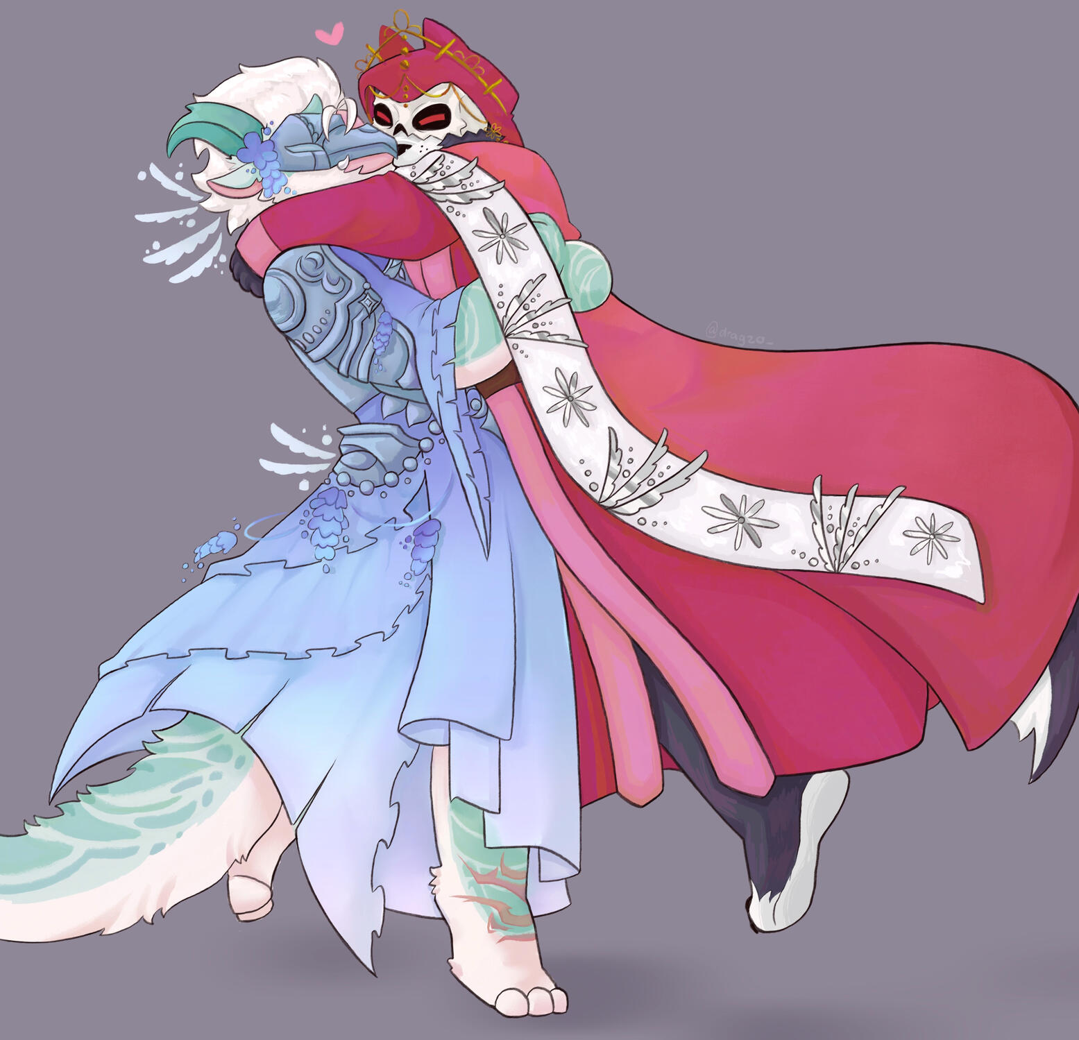 A Princess and Her Knight in Shining Armour — D&amp;D characters