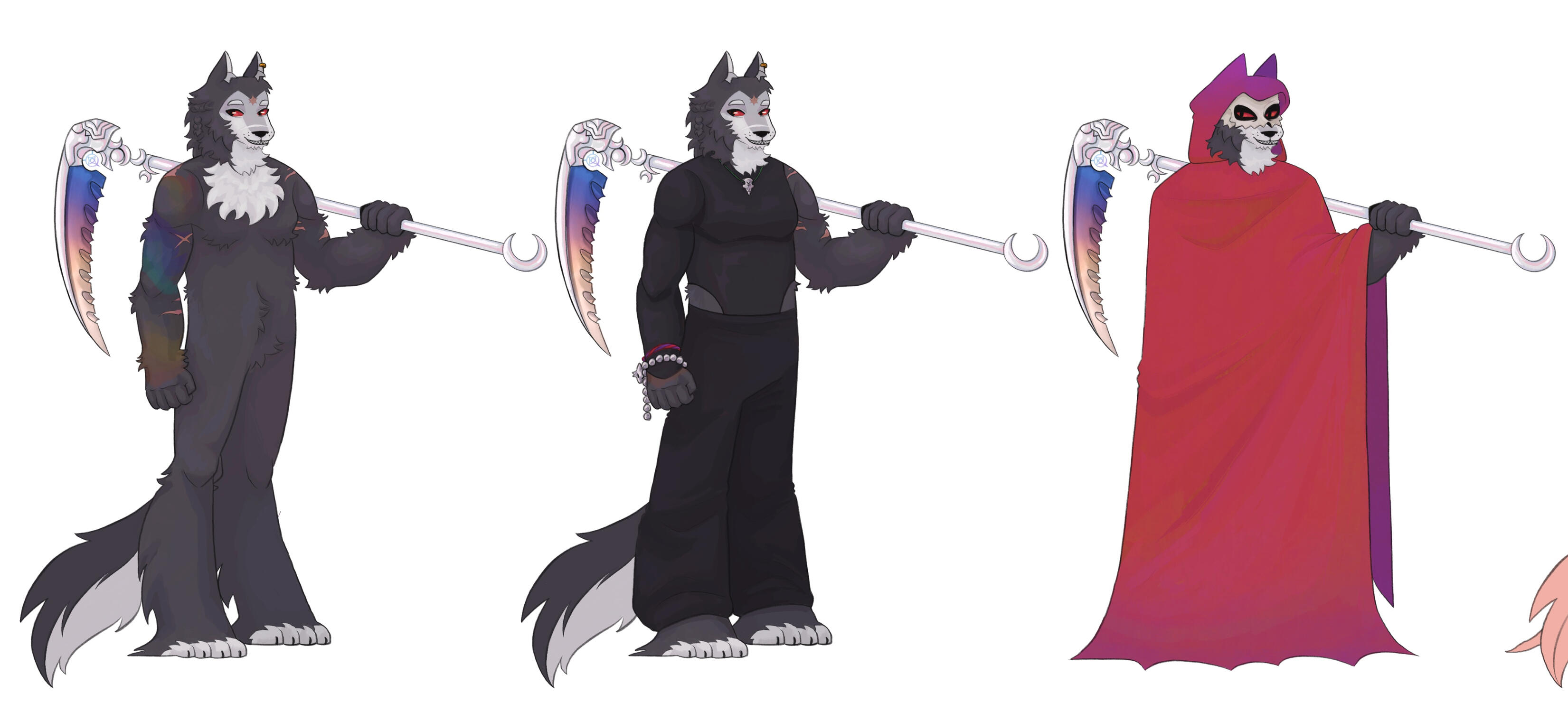 Character Design Lineup — D&amp;D character