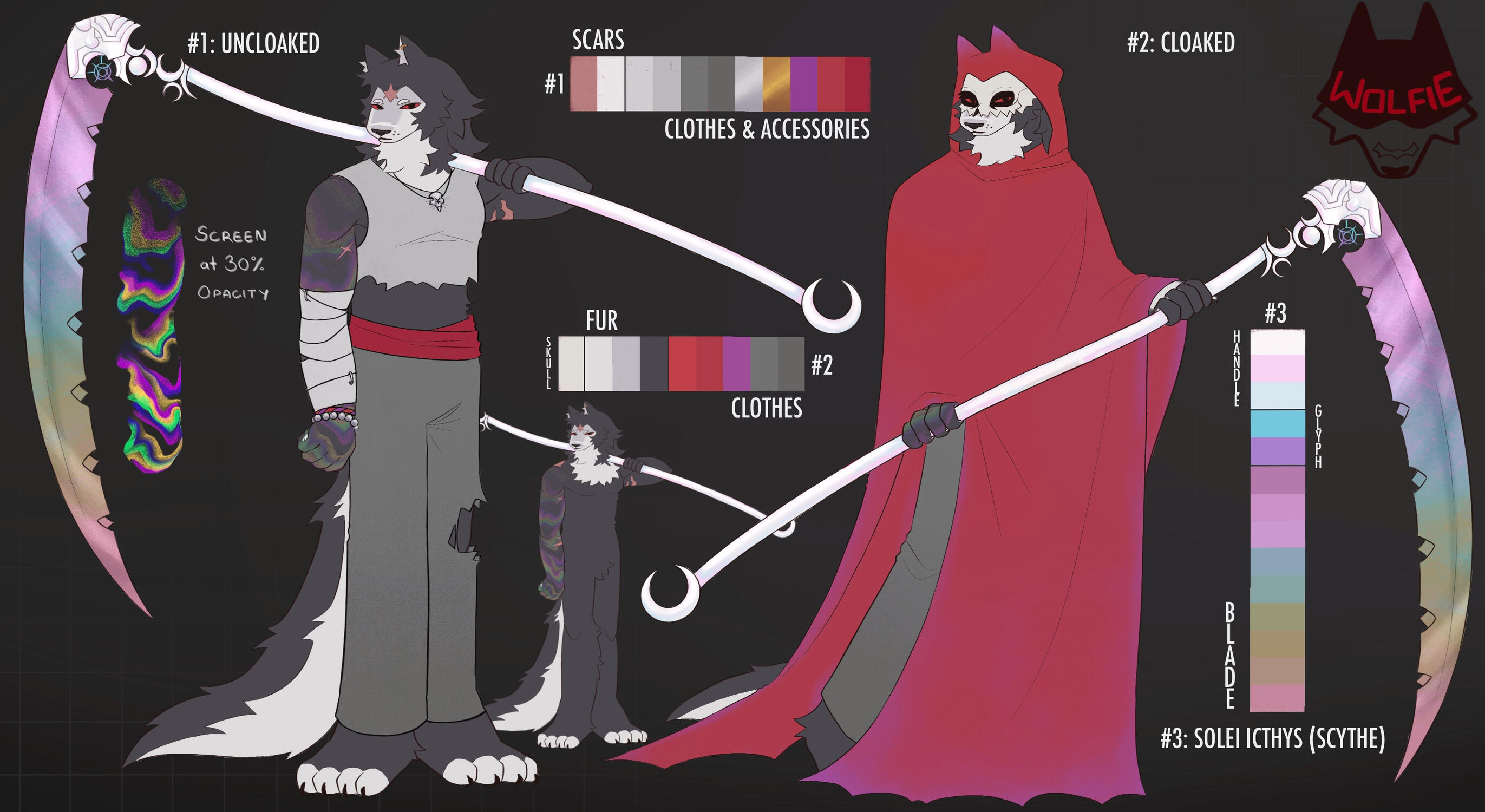 The Big Bad Wolf character sheet - D&D character